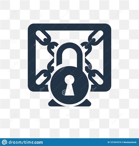 Ransomware Vector Icon Isolated on Transparent Background, Ransomware Transparency Concept Can ...