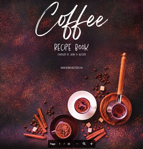 Coffee Recipe Book