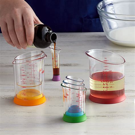 OXO Good Grips 7-Piece Color-Coded Beaker Measuring Cup Set