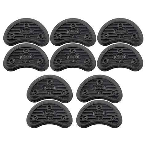 5 Pairs Self Adhesive Anti slip Shoe Grips Shoes Sole Protector Tape Black shoe repair aceesory ...