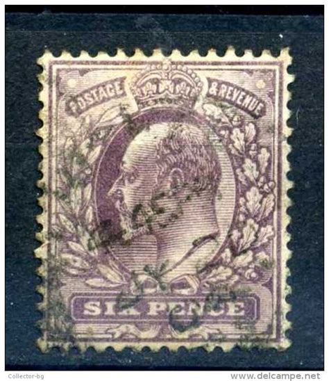 RARE 6 SIX PENCE GB BRITAN EDWARD VII STAMP TIMBRE " | For sale on Delcampe" | Rare stamps ...