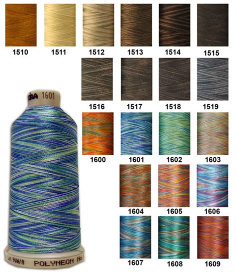 Madeira Polyneon 40 1000m Variegated Thread – Foxs cottage