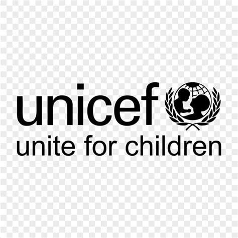 UNICEF Unite For Children Black Logo PNG | Citypng