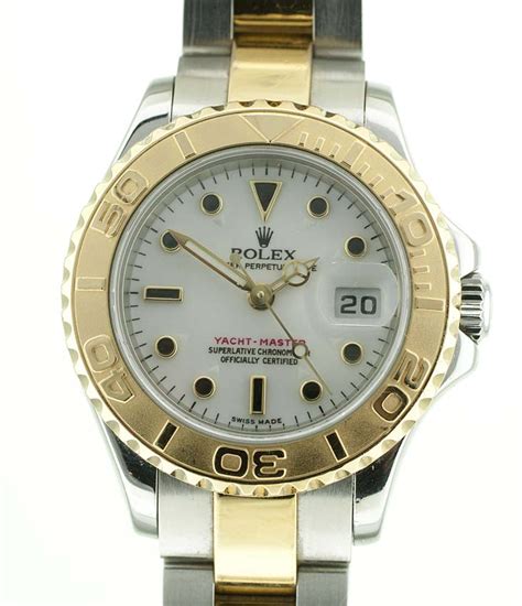 Rolex Yachtmaster 2 tone ladies watch circa 2002 - Used and Vintage ...