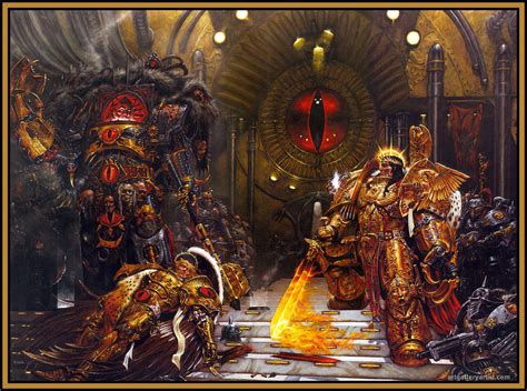 The Horus Heresy - Art by Adrian Smith - 40K Gallery