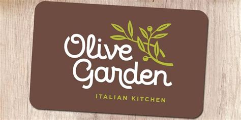 Olive Garden Gift Card 2019: Restaurant with the Best Menu in Town!