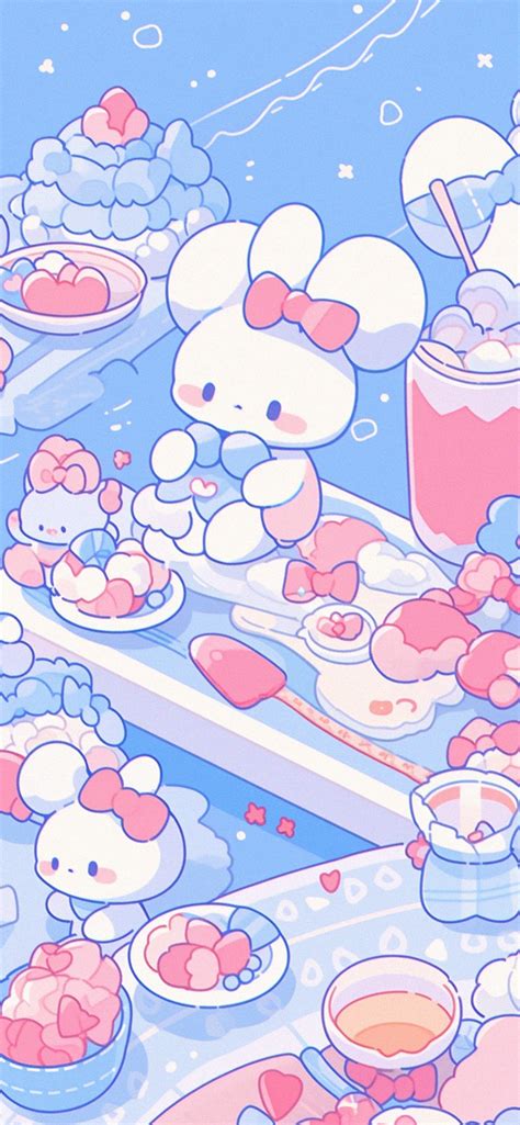 Sanrio Cinnamoroll Cute Art Wallpapers - Aesthetic Sanrio Wallpaper