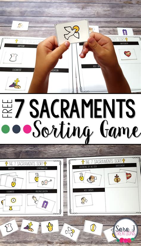 Free Printable 7 Sacraments Worksheet