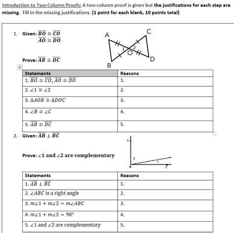 Two Column Proof In Geometry - payment proof 2020