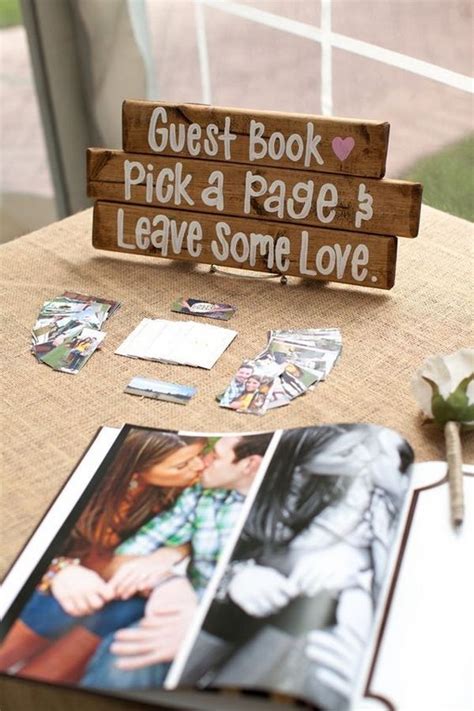 15 Trending Wedding Guest Book Sign-in Table Decoration Ideas