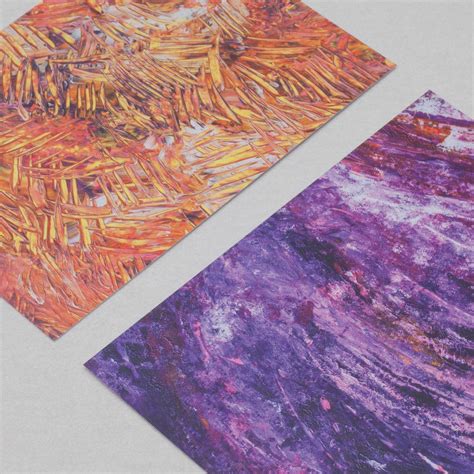 6 Abstract art postcards Set of 6 small prints Abstract art | Etsy