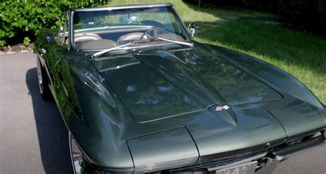 Joe Biden Shows Off 1967 Corvette Stingray, Talks Electric Version With ...