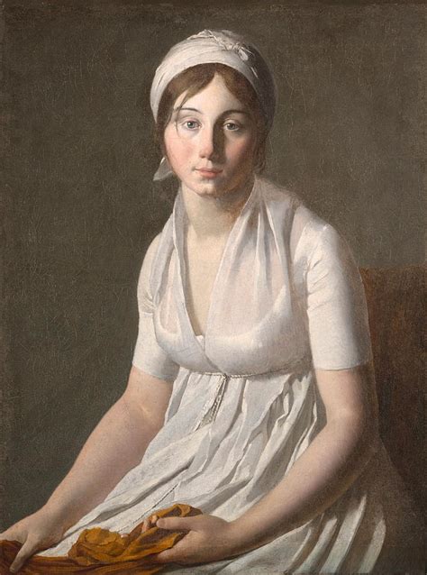 Jacques-Louis David (Fr, 1748-1825) - Portrait of a Young Woman - 1800 | Ritratto femminile ...