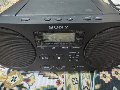 Sony portable radio, cd player, usb player,, Audio, Portable Music ...