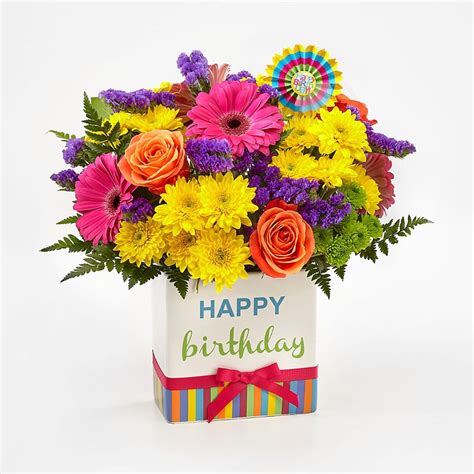 Birthday Brights Bouquet Flower Delivery Hockessin DE - Wanner's ...