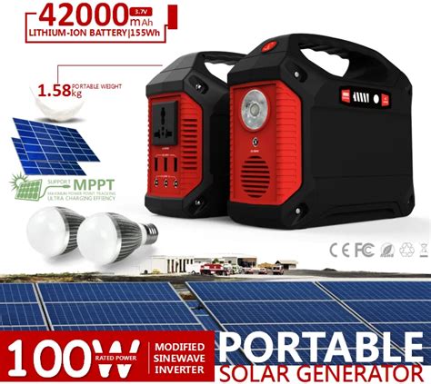 Wholesale Portable Solar Atmospheric Water Generator 42000mah 155w/h ...