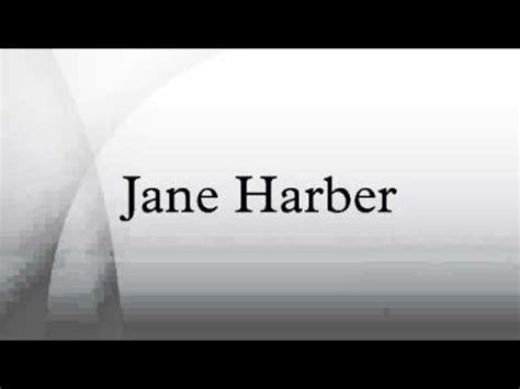 Jane Harber - YouTube