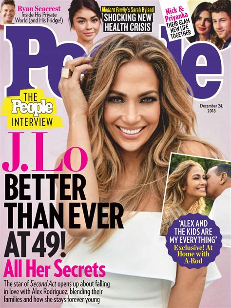 JENNIFER LOPEZ in People Magazine, December 2018 – HawtCelebs