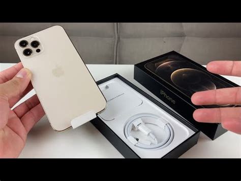 IPHONE 12 PRO GOLD UNBOXING!!! (Official) - YouTube