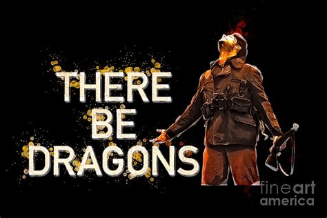 Mo4076 There Be Dragons Movie Low Poly Art Horizontal Movie Poster ...