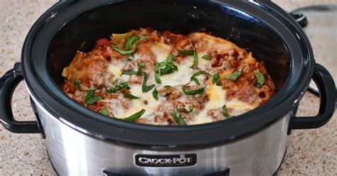 Crock-Pot Slow Cooker Veggie Lasagna Recipe | Hip2Save