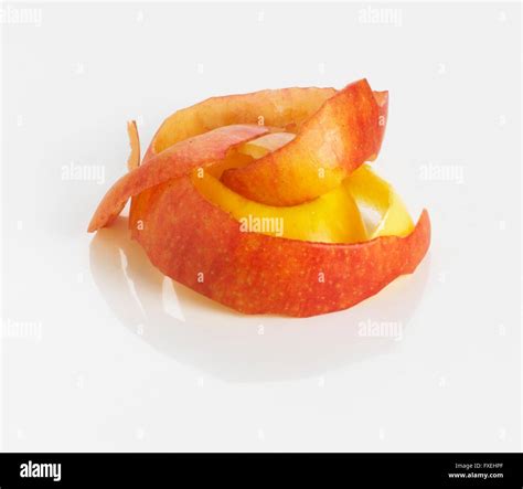 Apple peel Stock Photo - Alamy