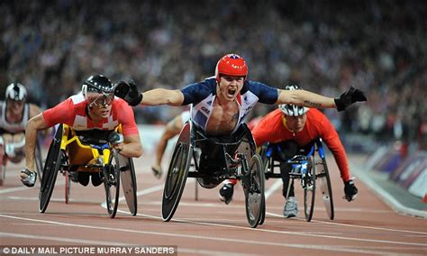 Paralympics: Wheelchair racer David Weir powers to his third gold medal of London 2012 in the ...