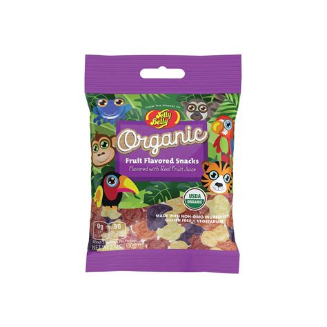 Jelly Belly Organic Fruit Snacks 2.12 oz bag