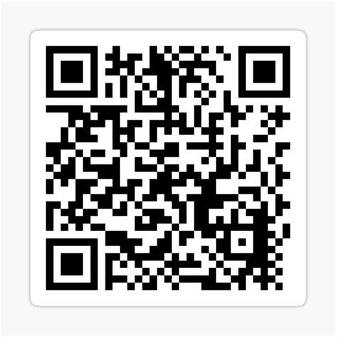 "two shots of vodka QR CODE" Sticker for Sale by politeillusts | Redbubble