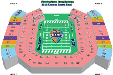 Citrus Bowl Stadium Seating Chart