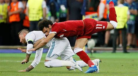 Sergio Ramos takes no blame for challenge that hurt Mohamed Salah ...