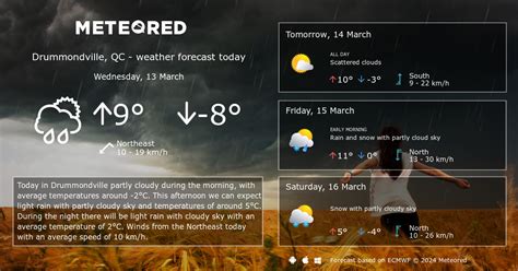 Weather Drummondville, QC 14 days - Meteored