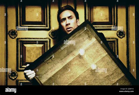 NICOLAS CAGE, NATIONAL TREASURE, 2004 Stock Photo - Alamy