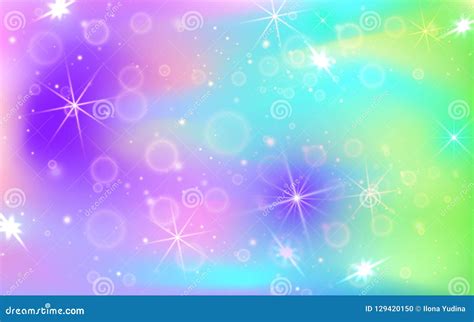 Holographic Abstract Background. Mother-of-pearl Graphic Template For Brochure, Flyer, Poster ...