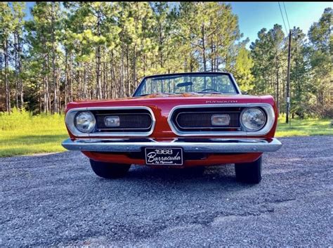 1968 Plymouth Barracuda Convertible – $45,000 – Auto Seller Marketing