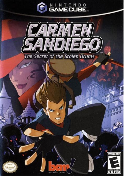 Carmen Sandiego The Secret of the Stolen Drums Gamecube Game