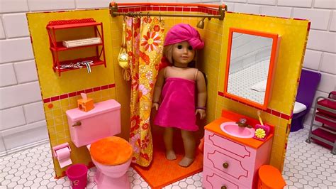 American Girl Doll Julie's Bathroom Unboxing - NEW! - YouTube