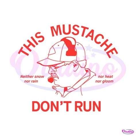 Funny This Mustache Dont Run Andy Reid Chiefs Football Svg