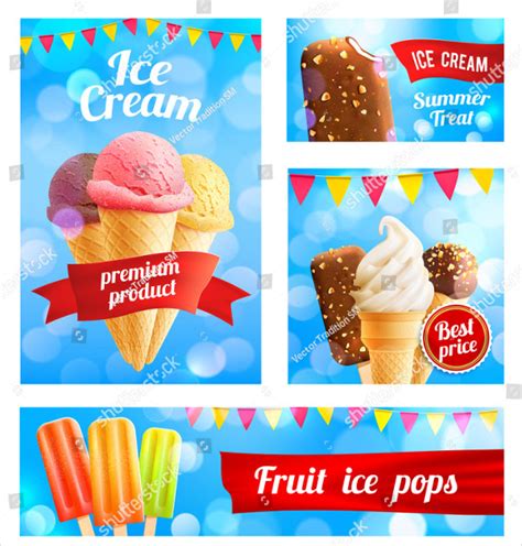 Ice Cream Banner Design - 23+ Free & Premium Download