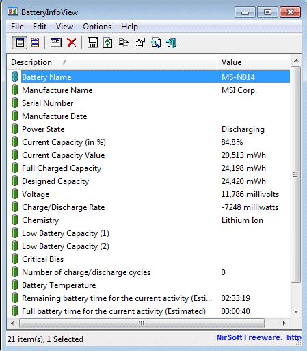 How to Check Battery Life of Laptop in Windows