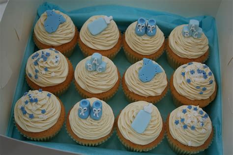 More Cupcake ideas for boy babyshower | Baby boy cupcakes, Baby shower cupcakes, Baby boy shower