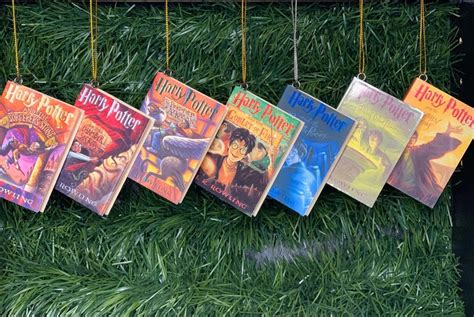 Wizard Book Series Ornaments - Etsy