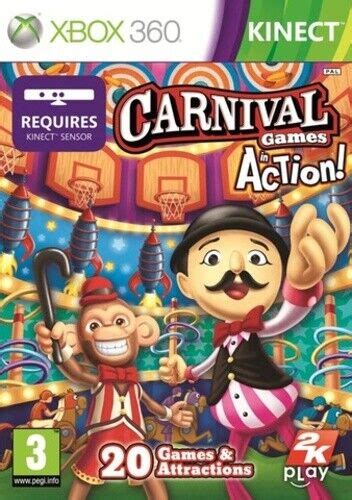 Carnival Games: In Action! (Xbox 360) PEGI 3+ Various: Party Game ...