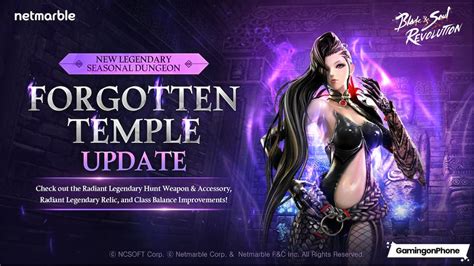 Blade & Soul Revolution brings a new dungeon, radiant items, events and ...
