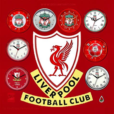 Liverpool FC Clocks by RobDebo on DeviantArt