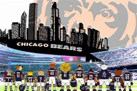 Popular cartoon bears - Chicago Bears - football Chicago Bears Football, Popular Cartoons, Bear ...