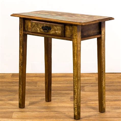 Reclaimed Wood Console Table | Chairish