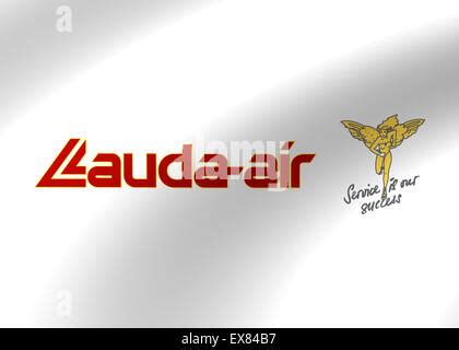 Lauda Air Airlines logo icon flag symbol sign emblem Stock Photo, Royalty Free Image: 85001591 ...