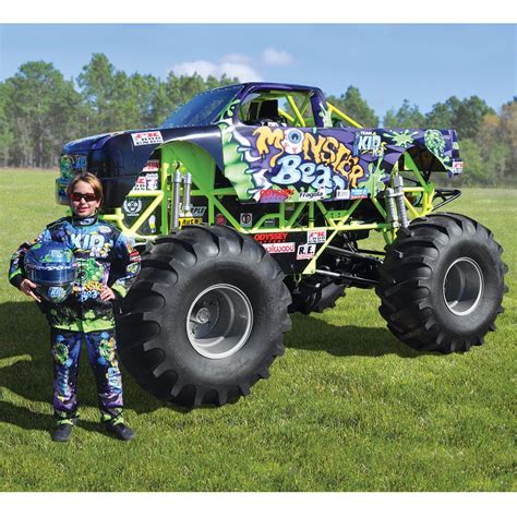 The Mini Monster Truck - Hammacher Schlemmer | Monster trucks, Mini monster, Monster