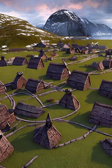 Thriving Viking Village in Norway by ValkyrieEir on DeviantArt